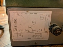 RARE 1950s Vintage Stromberg Carlson AU34 Green Amplifier Sound Equipment