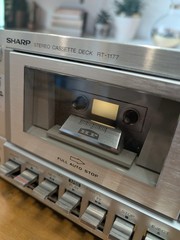 Sharp RT-1177 Stereo Cassette Tape Deck Player Dolby NR Japan Tested Recorder