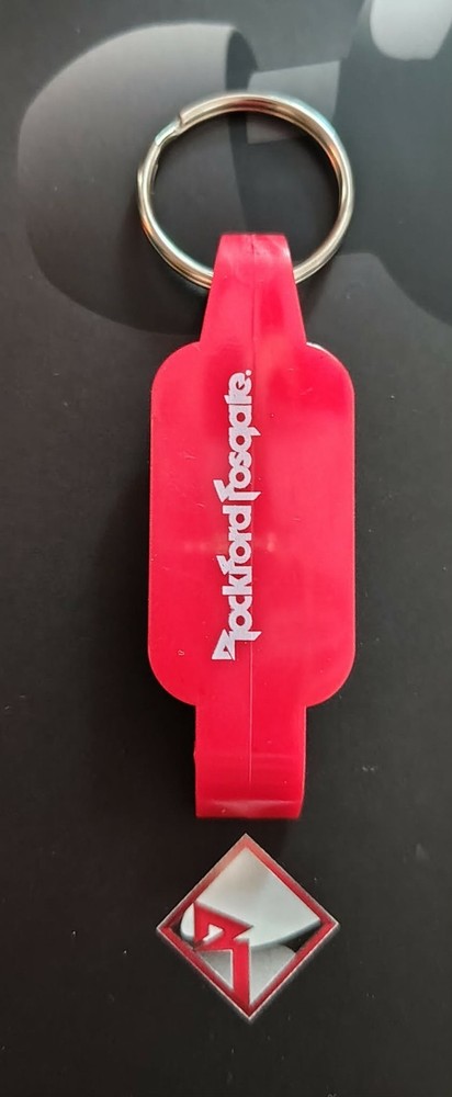 🔥Vintage Authentic Rockford Fosgate Keychain Bottle Opener 🔥