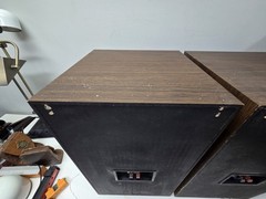 BIC Venturi Formula 2 Speakers Pair Vintage 1970s 8″ Woofer Walnut USA Tested