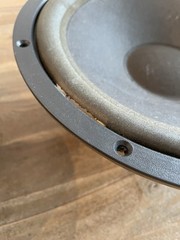 (2) Vintage 1987 EPI 10” Woofer Speaker 2682 Epicure Tested Works FREE SHIPPING