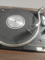 Vintage Silver Turntable KM 2024 As Is Untested RARE J McDonald Photograph
