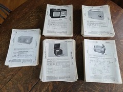 Lot Of 625 SAMS PHOTOFACT Folders Radio/TV/Turntable + Great Variety Dewald A501