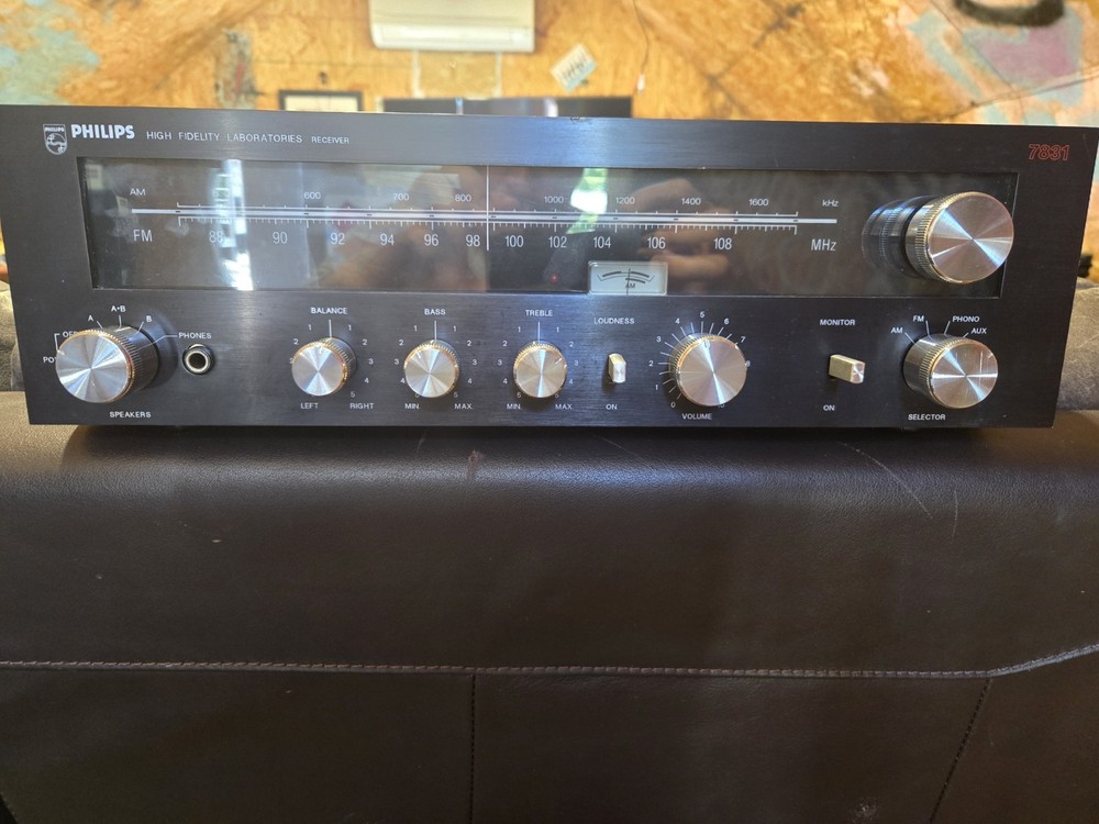 Philips 7831 Stereo Receiver Made in USA