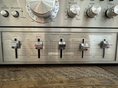 Yorx M2608 Stereo System Receiver EQ AM FM Cassette 8 Track Works *Read*
