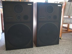 PIONEER CS-G403 3 Way Tower Speakers 15″ Woofers 150 Watts EXCELLENT CONDITION