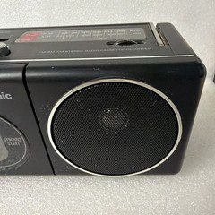 VTG Panasonic Boombox RX-F11 Double Cassette Player FM/AM Radio Tested Working