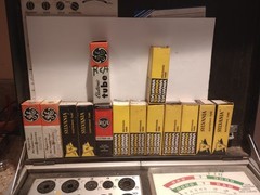 10 Sylvania 6BQ5 EL84 Vacuum Tubes 2 GE EL84 2 RCA EL84