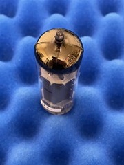 ONE Amperex EL84 6BQ5 Vacuum Tube / rX3 Holland / Amplitrex Tested / D Getter