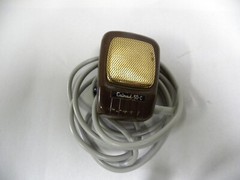 Vintage Calrad Crystal Microphone Model 50-C Made in Japan With Box (A8)