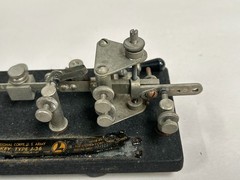 Vtg Antique Lionel Signal Corps Type J-36 Telegraph Morse Code Key (A30)