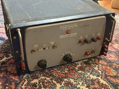 Very Rare Krohn-Hite DCA-50 50 Watt Wide Band Tube Amplifier DC-500 KC Powers On