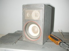 80’s ICS HiFi 880 – MINI CAST ALUMINUM 3 WAY SPEAKERS -Realistic Minimus 7 style