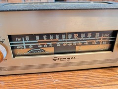 GROMMES GRT-100 GRT100 TUBE TUNER AMP AM FM RADIO VACUUM RARE AUDIOPHILE VTG