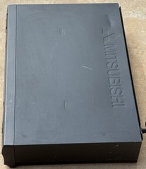 Mitsubishi HS-U446 Hi-Fi VHS VCR Player Recorder Tested And Working No Remote