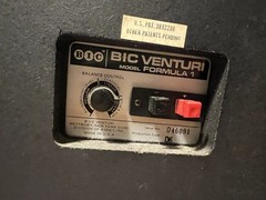 Pair Vintage 1970’s BIC Venturi Formula 1 Bookshelf Speakers In Original Boxes