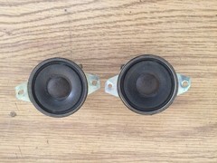Pair Vintage Morse 2″ Tweeter Speaker 8Ω 3 watts CT50 Code No 1 Korea Works #2