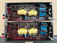 Quad II Monoblock Tube Amplifier Pair Vintage Valve Amps Untested As-Is