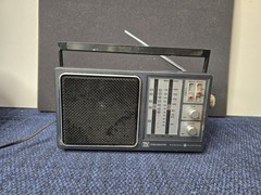 1985 General Electric 7-2945A 4 Band TV WB AM FM Radio Receiver Works Read