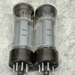 MATCHED PAIR MULLARD 6CA7 EL34 TUBES xf2 B8F3 TV/7 and Amplitrex Tested 100%