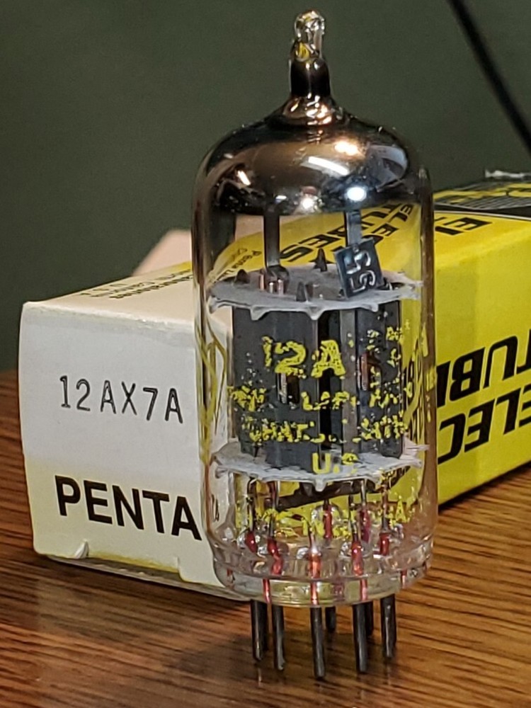 12AX7A/ECC83 Tungsram “Penta Lab” NOS/NIB MaxiPreamp2/TV7 tested