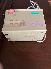 GE P’Jammer Clock Radio AM/FM Electric Battery 7-4607WHA Malaysia With EarBuds