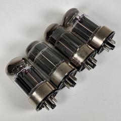 (Set of 4) Vintage Sylvania, Beckman, Raytheon 6080 Vacuum Tubes