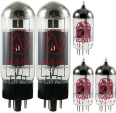 Vacuum Tube Set for Fender Hot Rod Deluxe/Hot Rod Deville, JJ 6L6GC + 12AX7