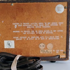 Realistic MTA-8 Vintage AM FM Radio Wood Grain Retro Analog Tested Works