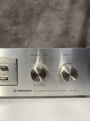 Vintage Pioneer SR-303 Stereo Reverberation Amplifier Silver Face Unit Time Port