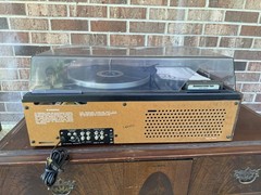 🍊Vintage 1980 JC Penney AM/FM Cassette Player/Recorder Turntable Combo HELP!