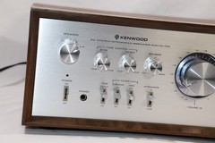 Kenwood DC Stereo Integrated Amplifier KA-7100 with Wood Case