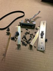 Teac A-3300S Reel To Reel Random Lot Of Spare Parts: Screws, Nuts, Belt,Fuse Etc