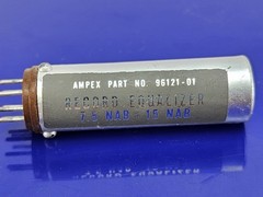 Vintage Ampex 96121-01 Record Equalizer 7.5 15 NAB 354 AS IS