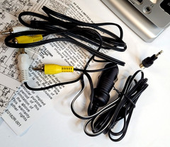 Coby CX-TV1 Black White 5-inch Portable VHF/UHF TV with AM/FM Radio New