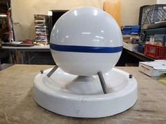 Vintage Soundsphere 6.5 inch Full-Range Omnidirectional Ceiling Speaker, White