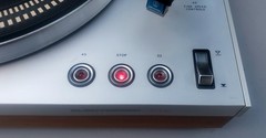 Philips 312 Electronic Servo Belt Drive Turntable w/Auto Lift + Audio Technica