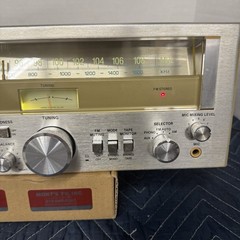 SANSUI G-3000 VINTAGE AM/FM STEREO RECEIVER – SERVICED – CLEANED – TESTED