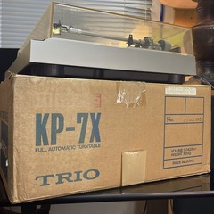 Trio (Kenwood) KP-7x Quartz Direct Drive Full Automatic Turntable Made In Japan