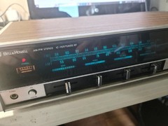 Vintage Bell & Howell Model 3350 CST AM-FM Stereo Radio & 8 Track Player