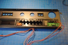 NAD Model: 7155 Receiver Replacement Parts Front Face Panel Plate W/Extra