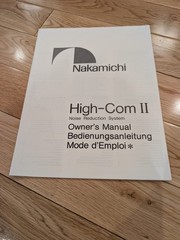 RARE Nakamichi High Com II noise reduction system. Serviced, manual. No Tarrifs