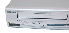 Sylvania DVD VCR Combo VHS to Digital Converter Bundle USB MP4 DVD Transfer