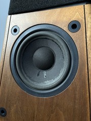 Epicure 3.0 Pyramid Speakers -3 Way – 10″ & 6″ Woofers Mid Century Modern Mcm