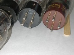 3B28 807 866AX 7410 BRIMAR ELECTRONIC ENTERPRISES SYLVANIA BIG Vacuum Tubes