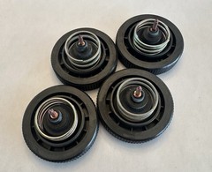 4x OEM Technics SL-D2 Turntable Feet | Includes Hardware | SL-D3, SL-Q2, SL-Q3