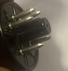 5U4GB/5AS4A NIB Sylvania Rectifier Vacuum Tube Black Plate Halo Balanced NOS