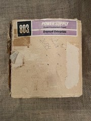 Vintage GRAYMARK Model 803 Power Supply