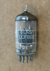 GE 6LX8/LCF802 VINTAGE ELECTRON VACUUM TUBE