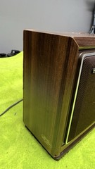 SONY FM/AM RADIO MODEL ICF-9740W TABLETOP WOOD GRAIN 13″ X 9″ + Antenna SERVICED